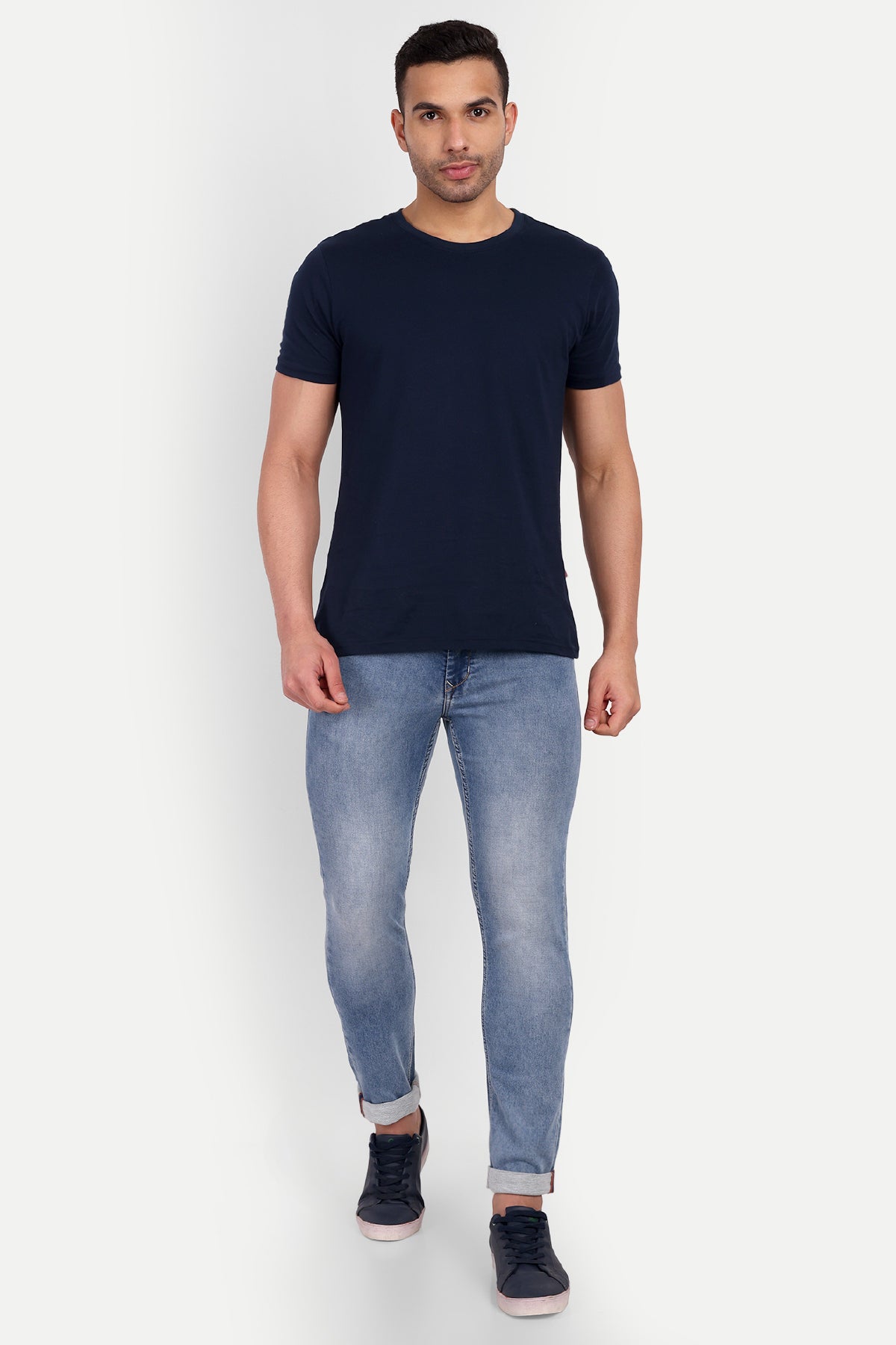 Men Light Blue Slim Fit Jeans
