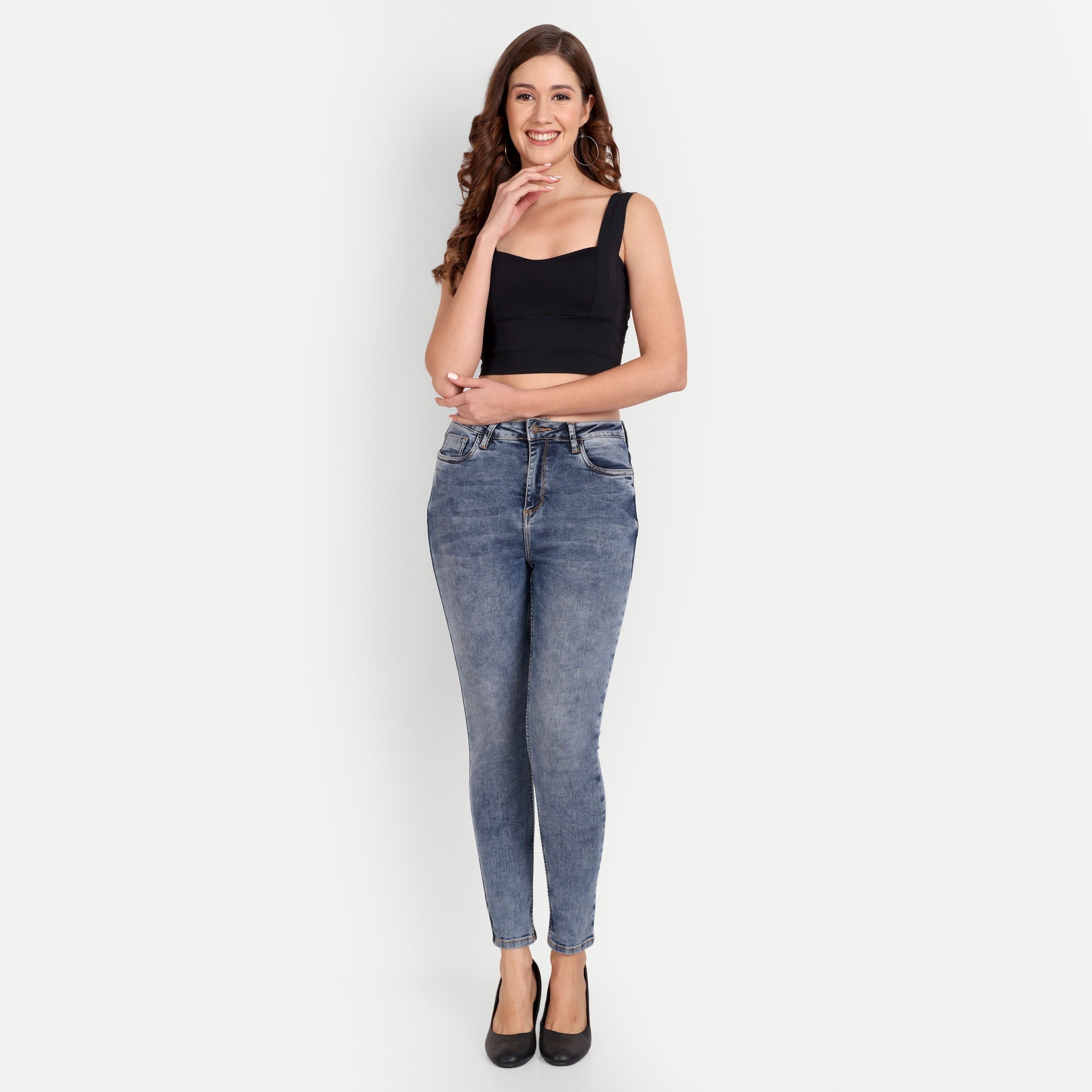 Women's Skinny Fit Denim Jeans