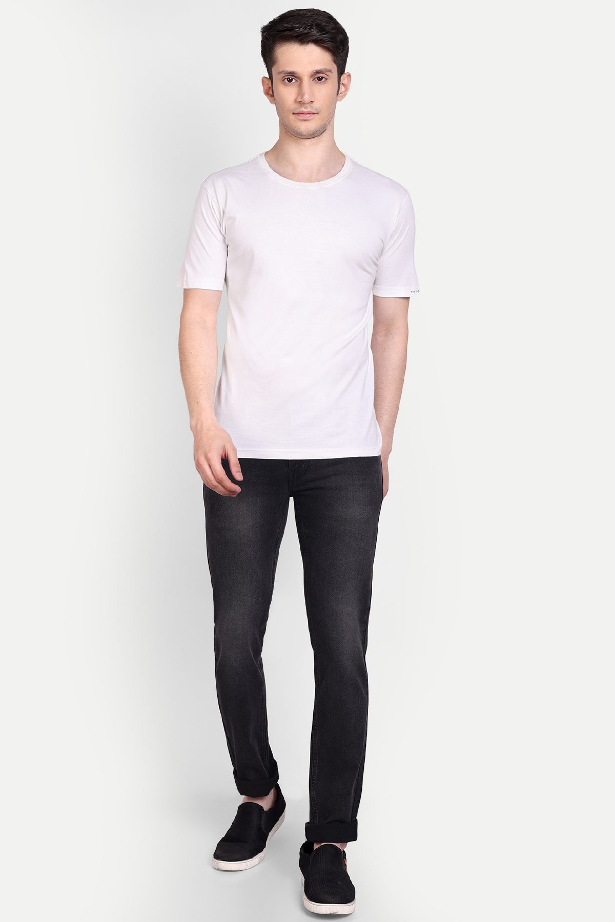 Men's Slim Fit Black Denim Jeans