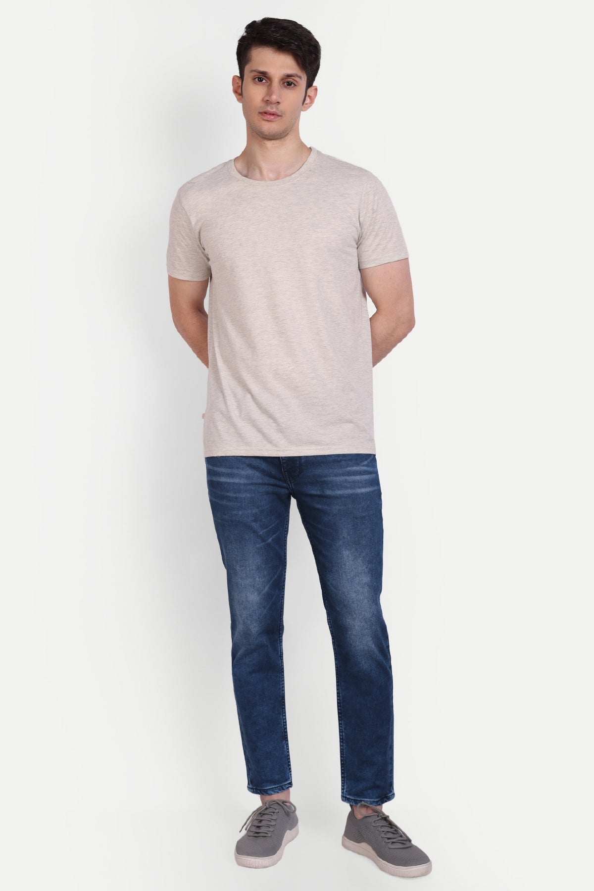 Men's Dark Indigo Skinny Fit Denim Jeans