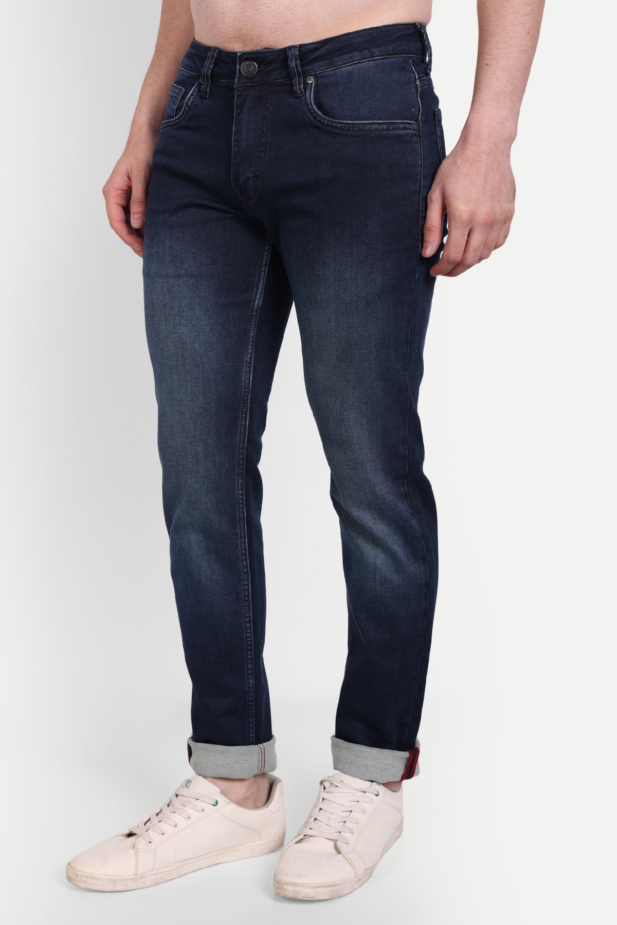 Men's Midnight Blue Slim Fit Jeans
