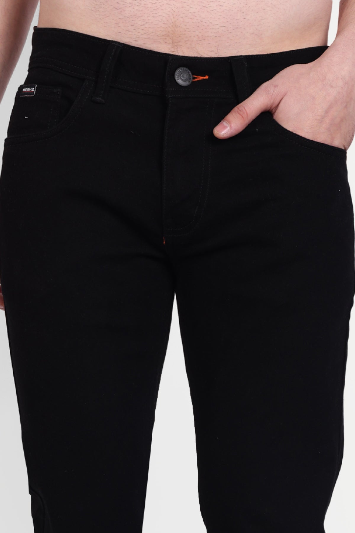 Men's Z Black Slim Fit Jeans