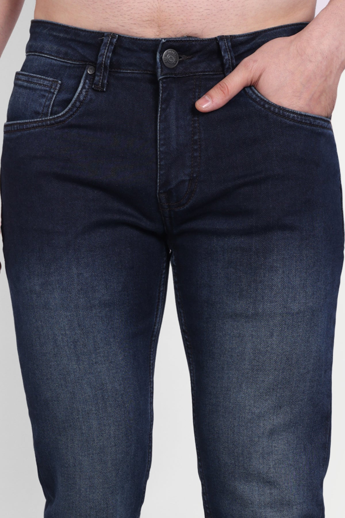 Men's Midnight Blue Slim Fit Jeans