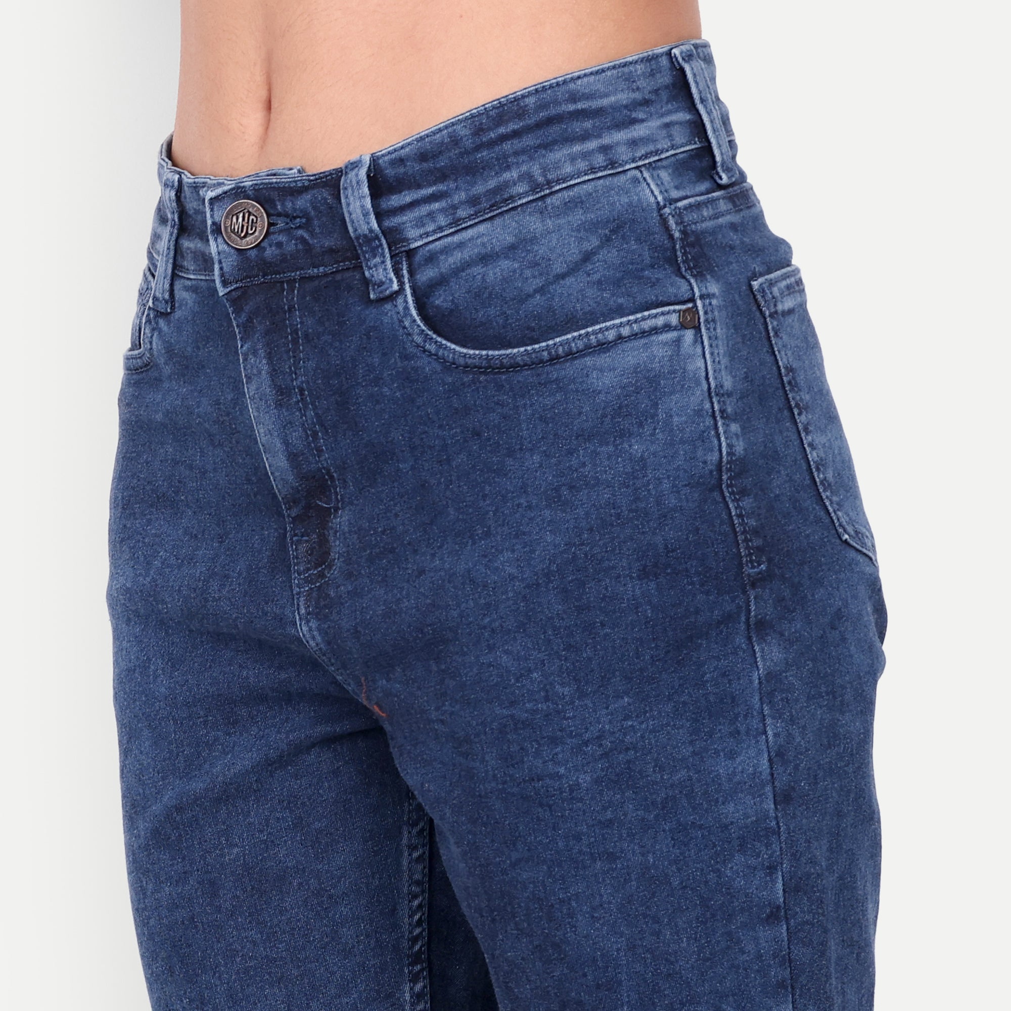 Women’s Straight Fit Blue Denim Jeans