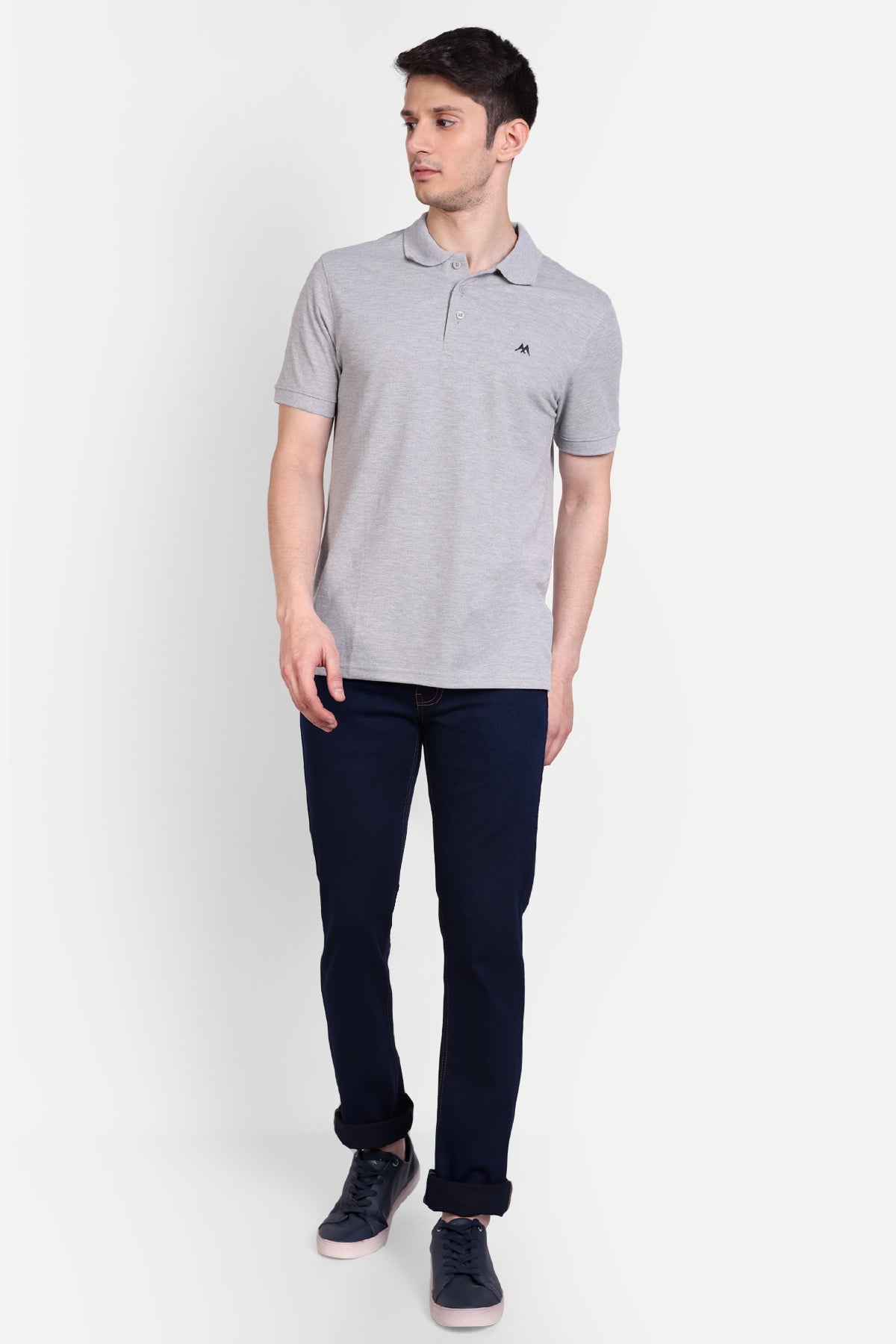 Classic Deep Blue Slim Fit Denim Jeans