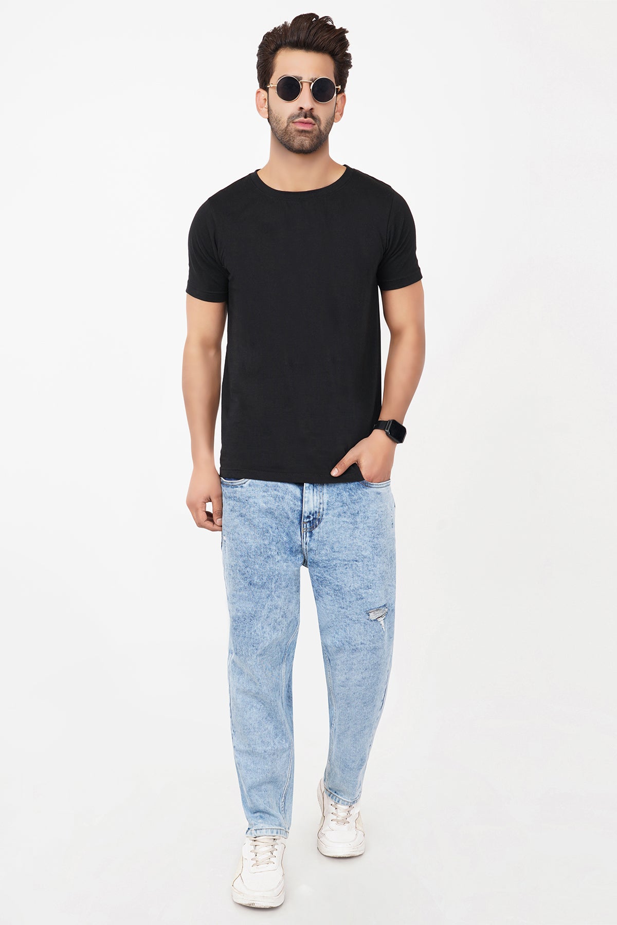 MENS LOOSE CROPPED FIT