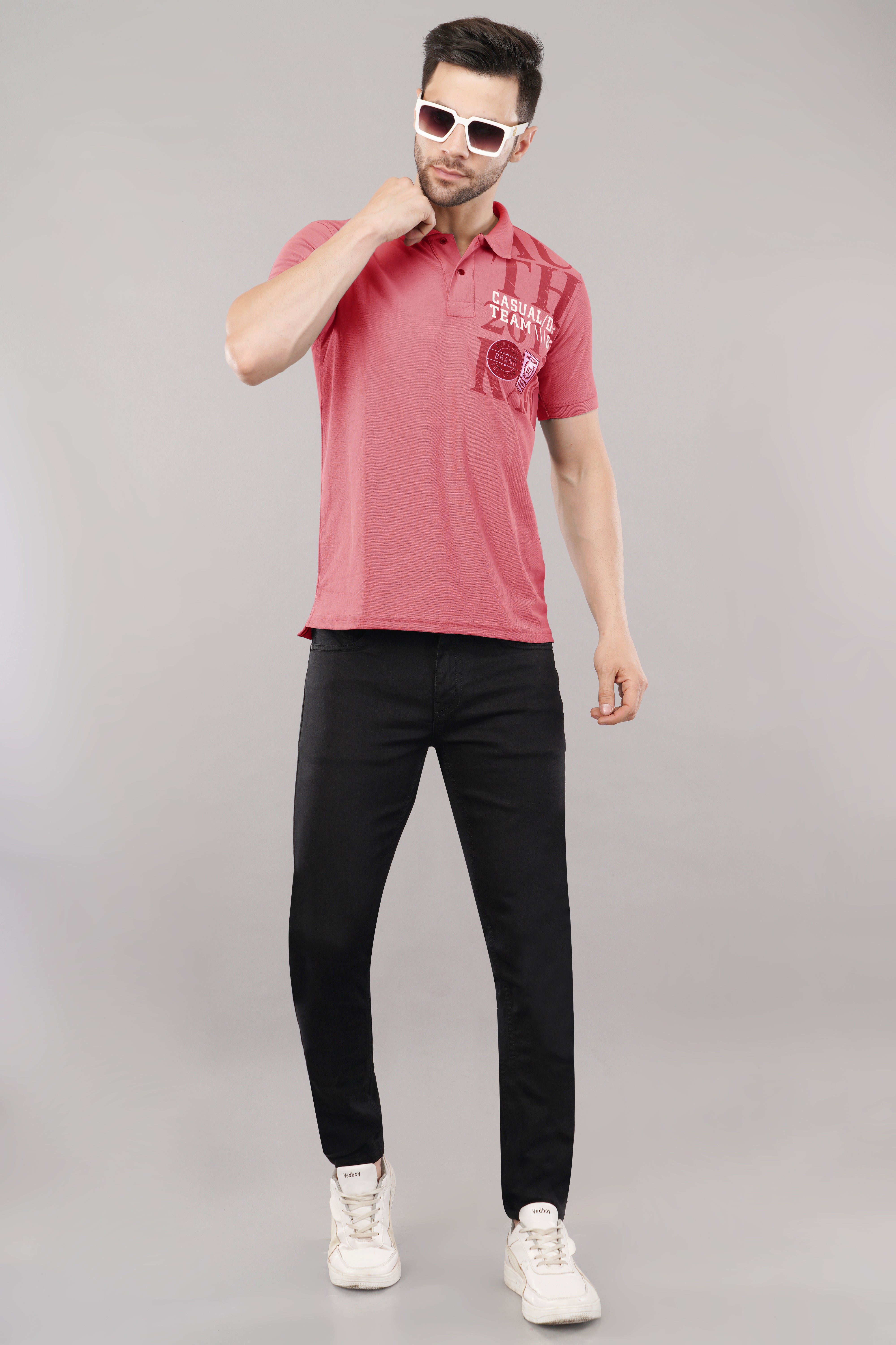 MENS SKINNY CROPPED FIT DENIM JEANS