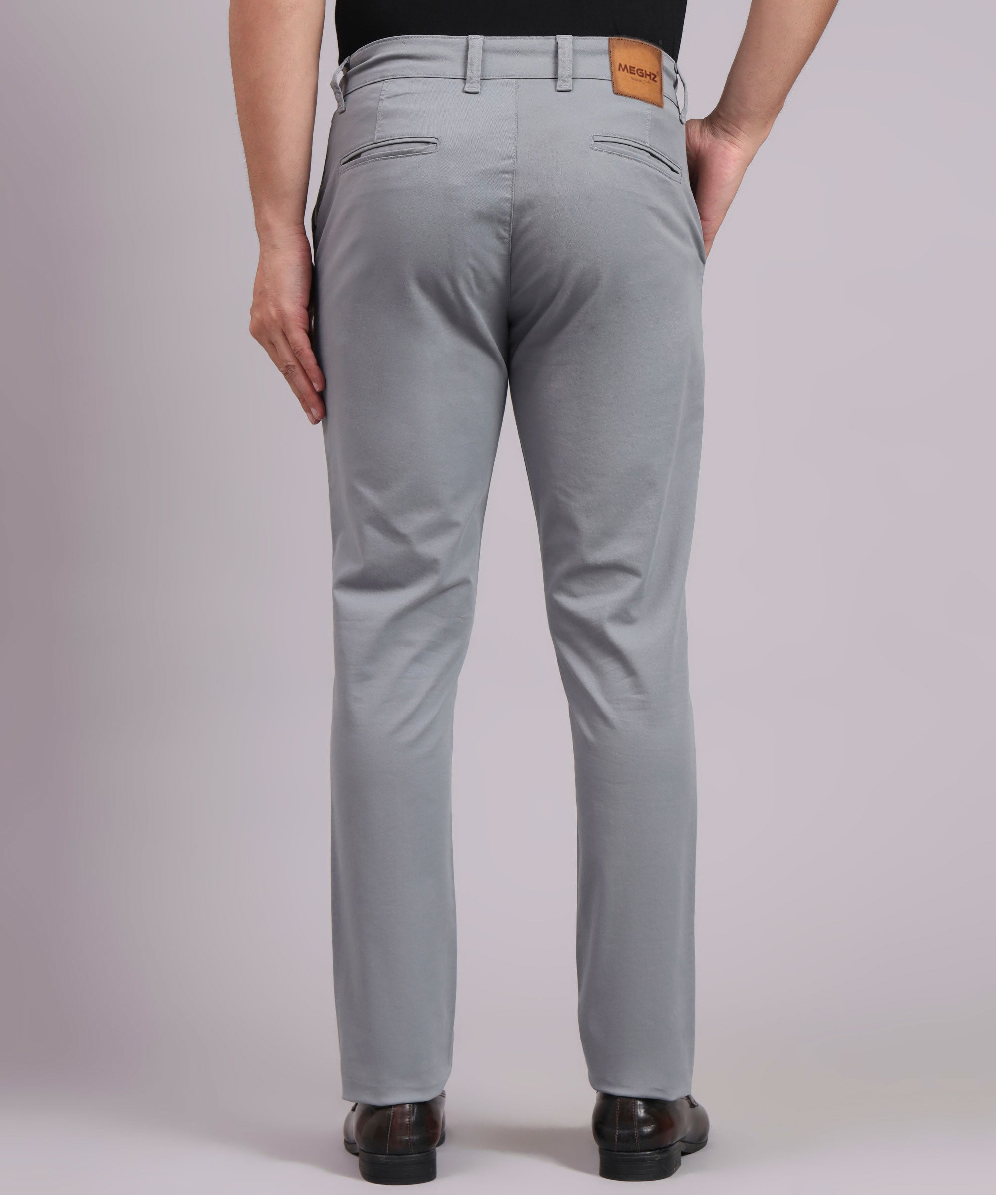 Men Urban Slim Slim Fit Chinos Trousers