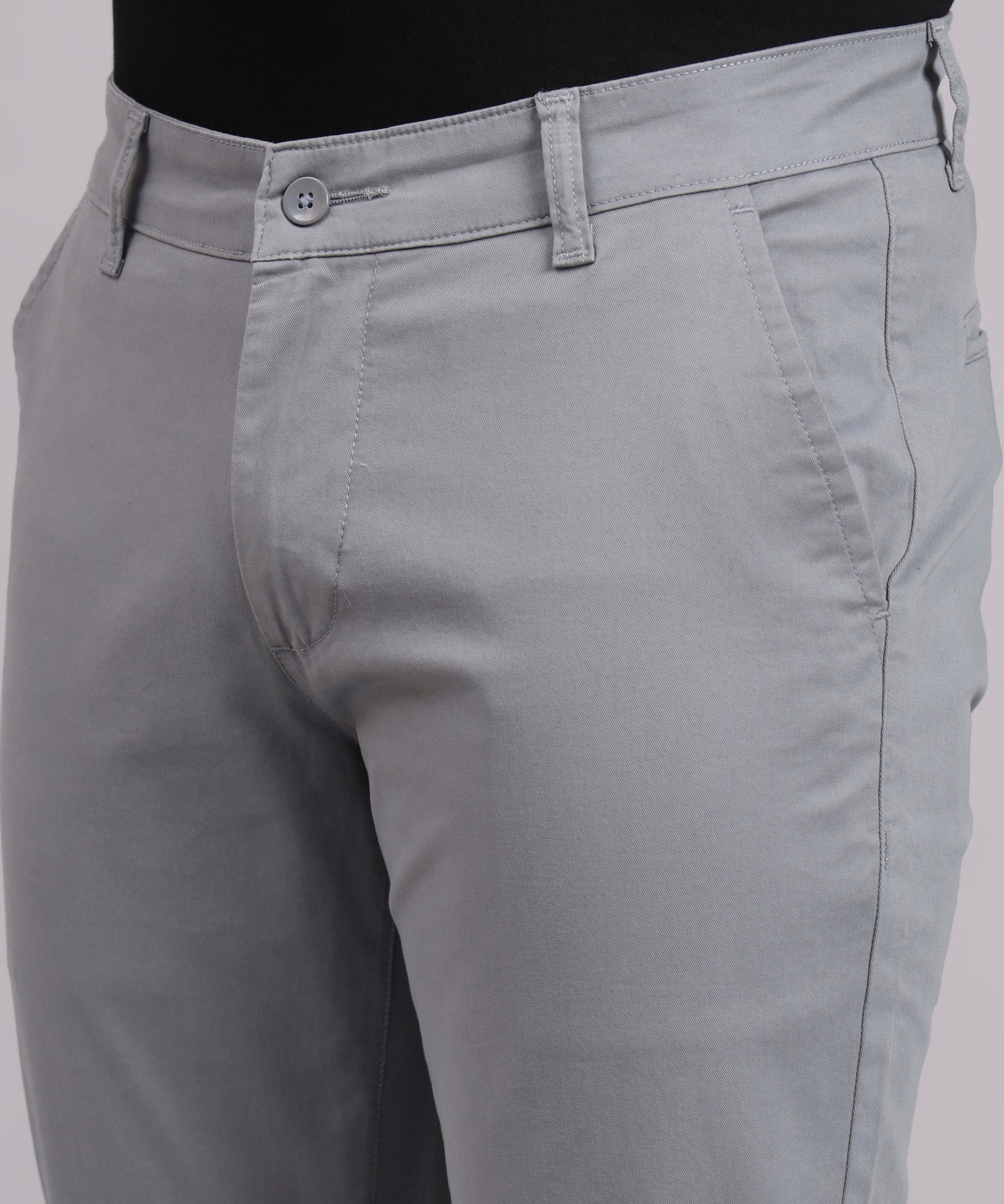 Men Urban Slim Slim Fit Chinos Trousers