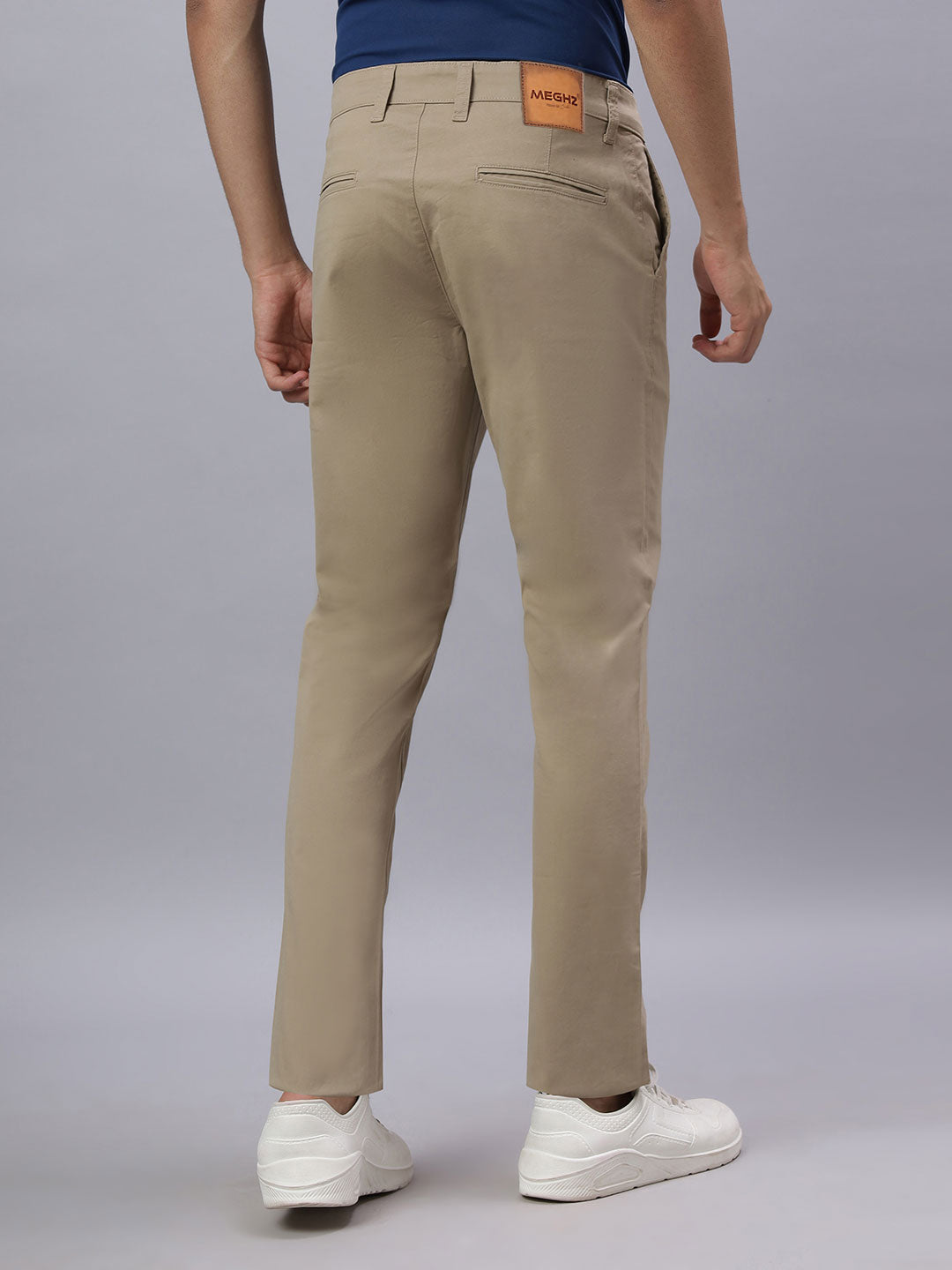 Men Urban Slim Slim Fit Chinos Trousers