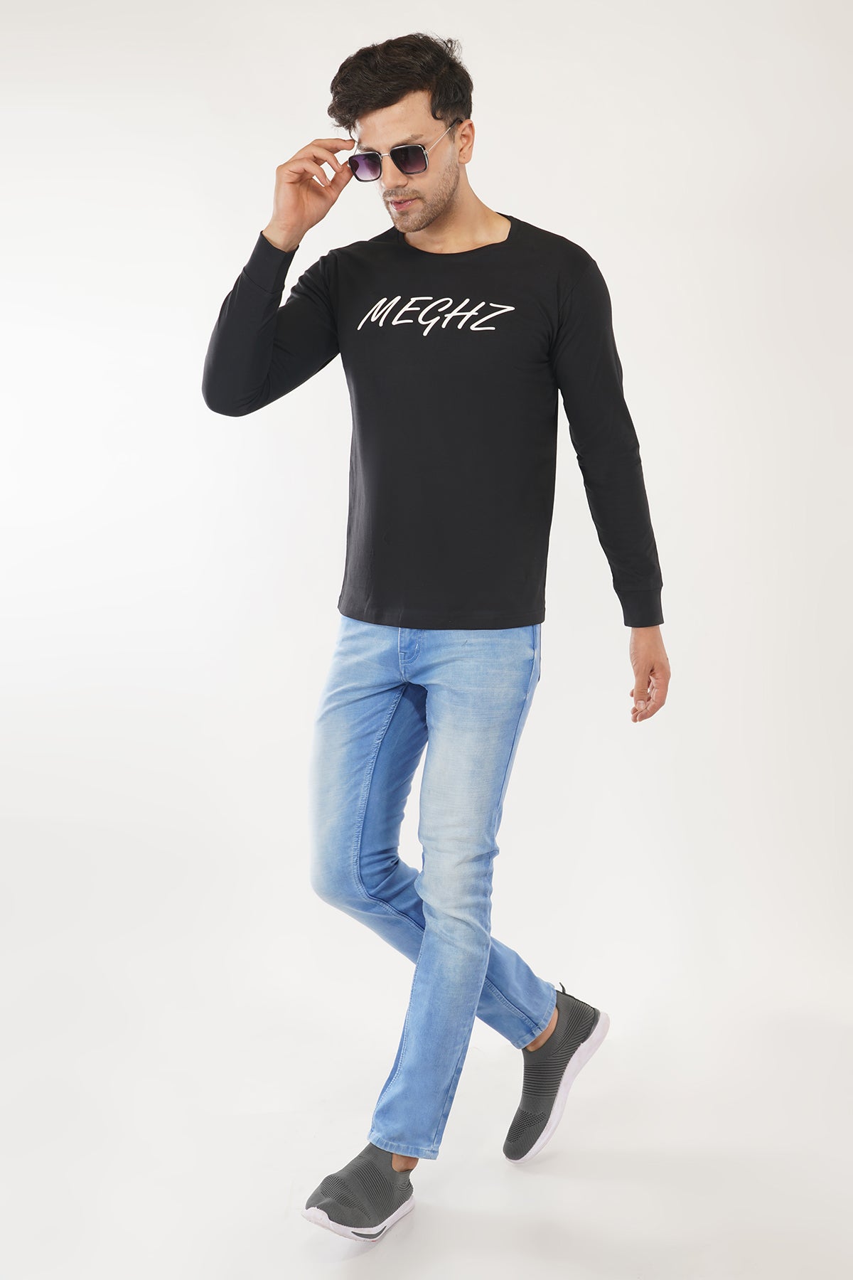 Men Light Blue Slim Fit Jeans