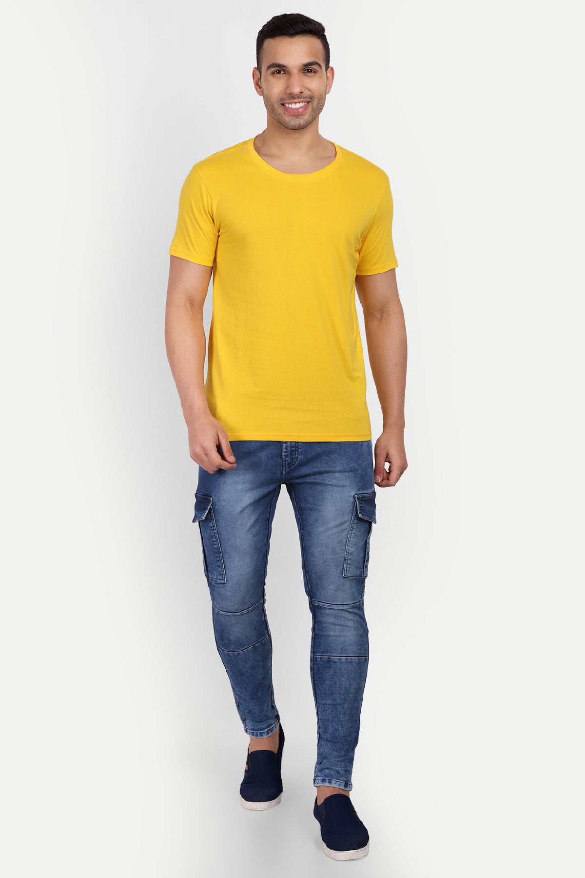 Buy Klizen Men Yellow Solid Denim Full Sleeve Jacket Online at Best Prices  in India - JioMart.