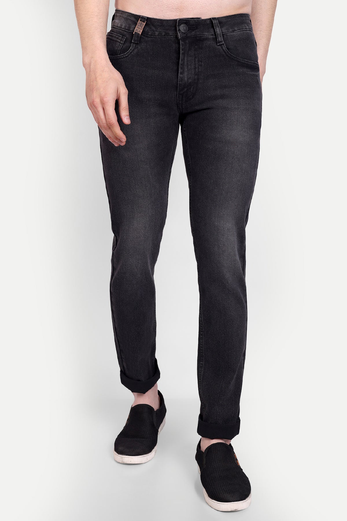 Men's Slim Fit Black Denim Jeans