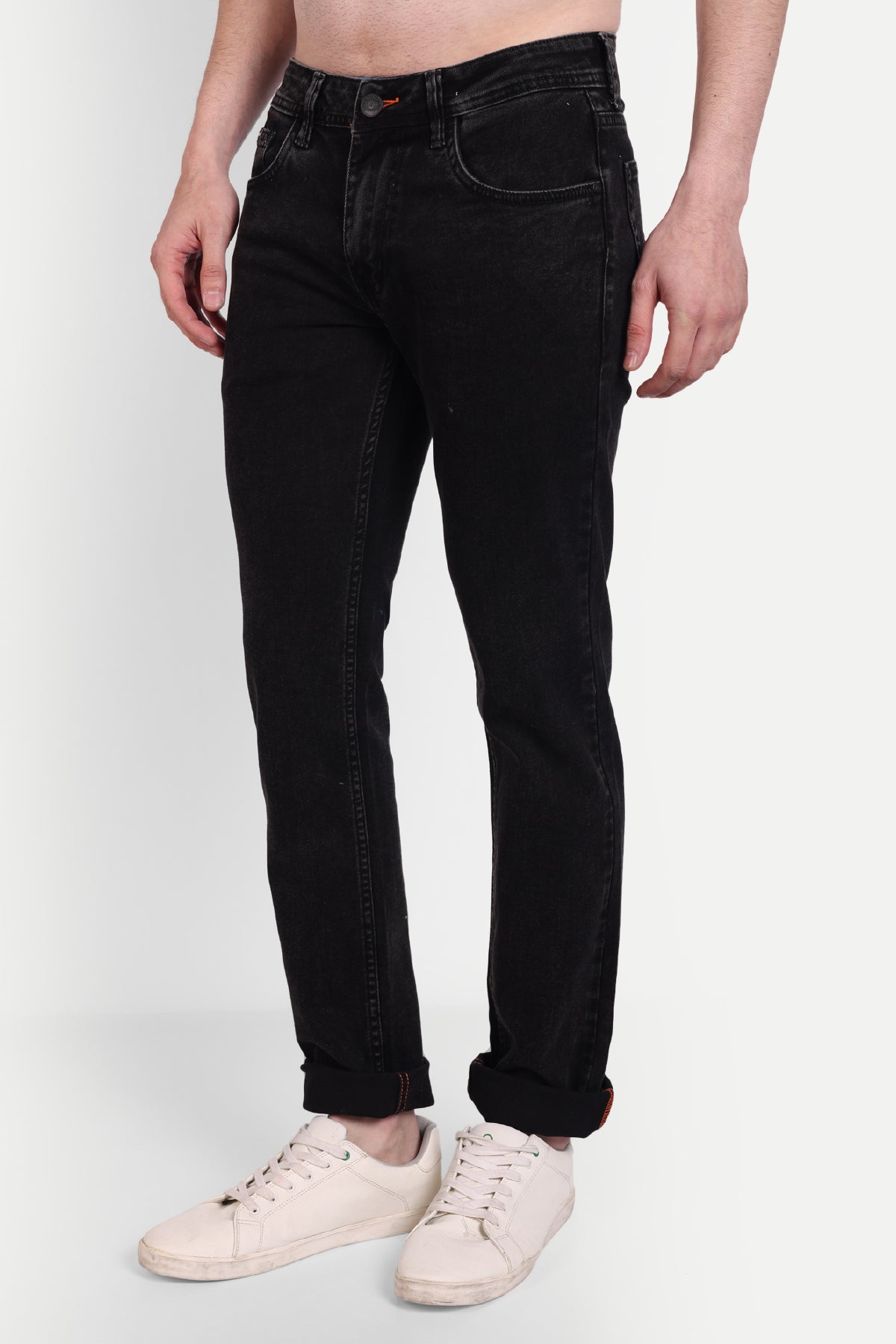 Men's Black Slim Fit Jeans