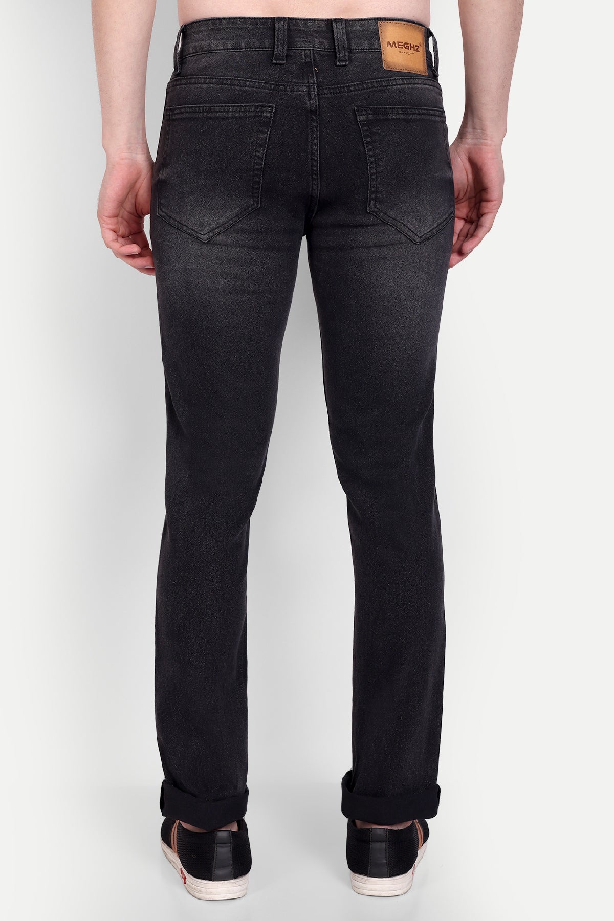 Men's Slim Fit Black Denim Jeans