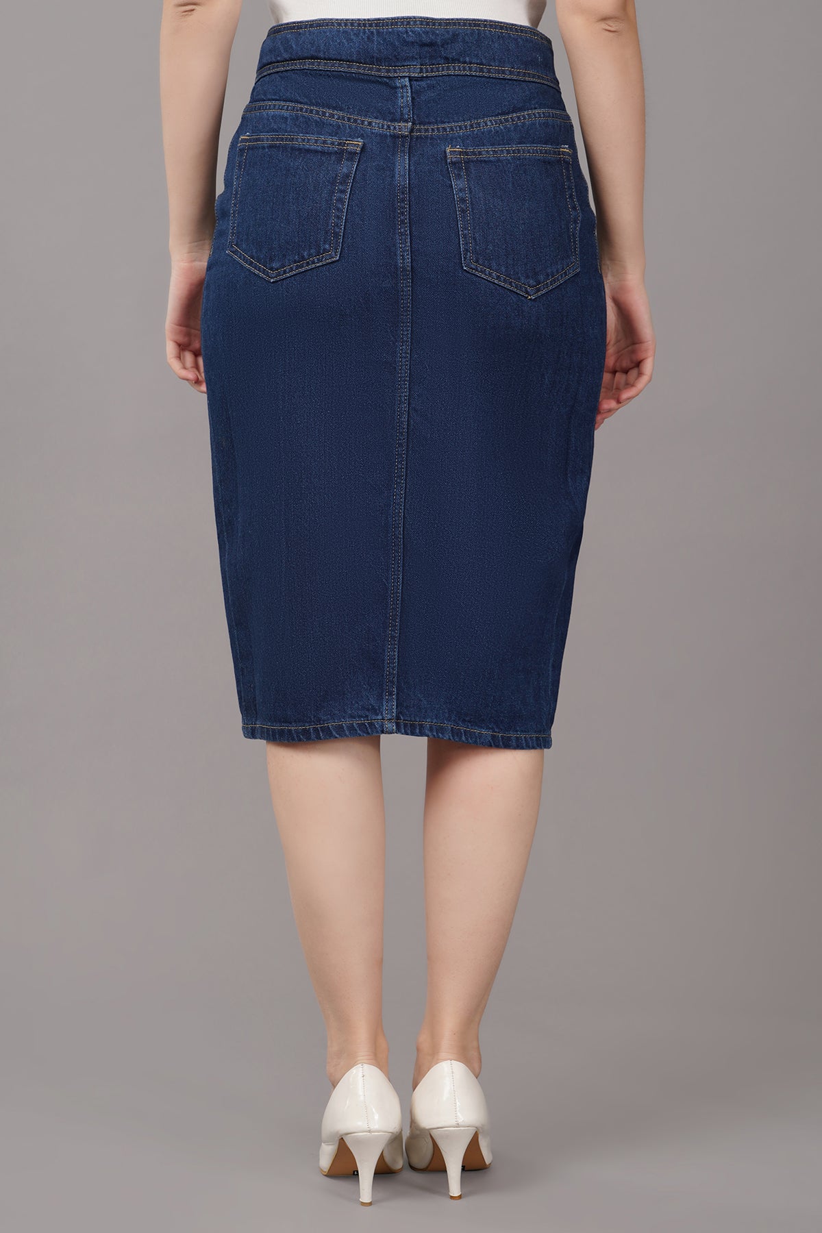 WOMEN STYLIST DENIM SKIRT