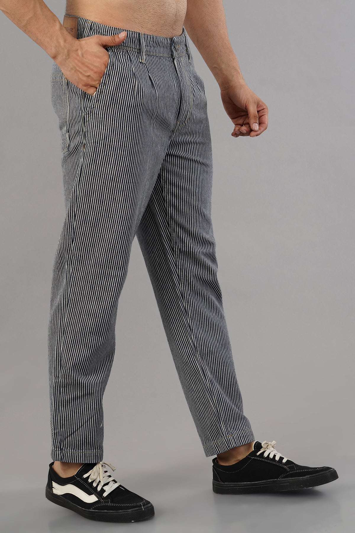 Tapered Fit Pants In Hickory