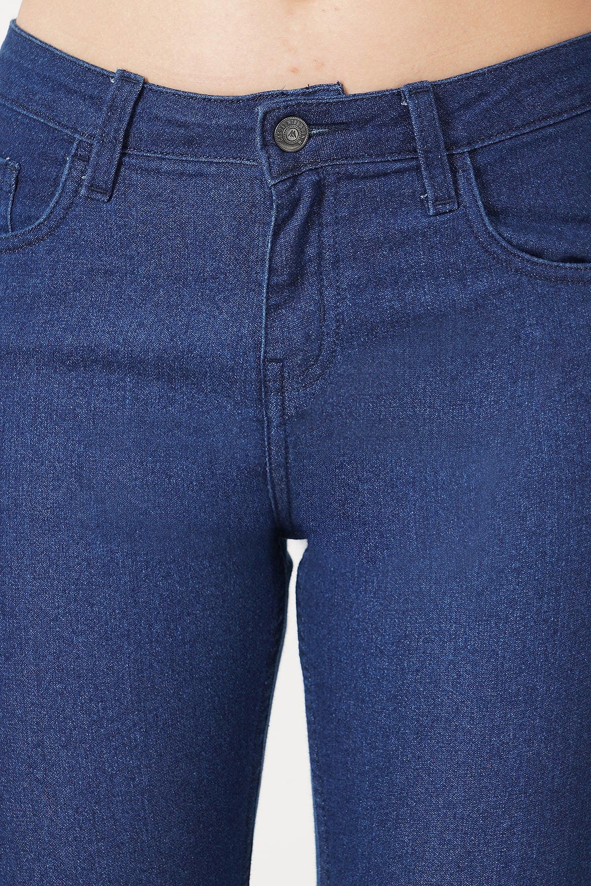 Women Dark Blue Bootcut Jeans