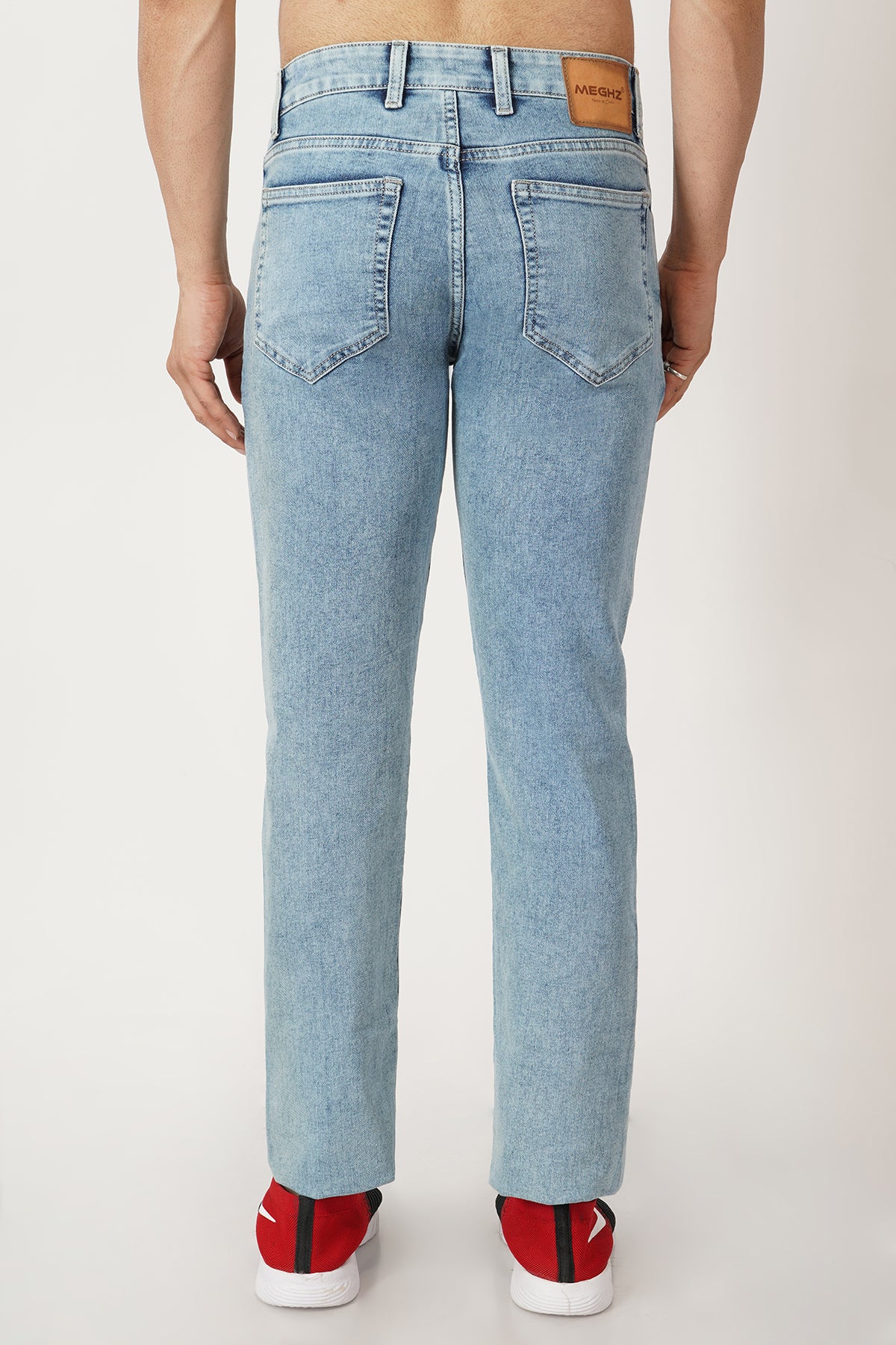 Men's Slim Fit Vintage Blue Jeans